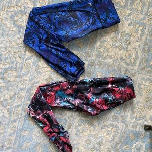 Two pair of women’s XS workout leggings.